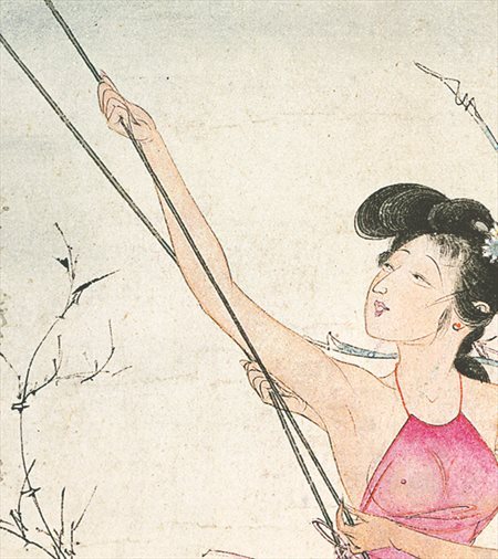 祥云县-胡也佛的仕女画和最知名的金瓶梅秘戏图
